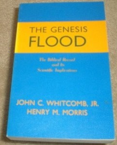 Early edition of The Genesis Flood, as offered on www.amazon.com.